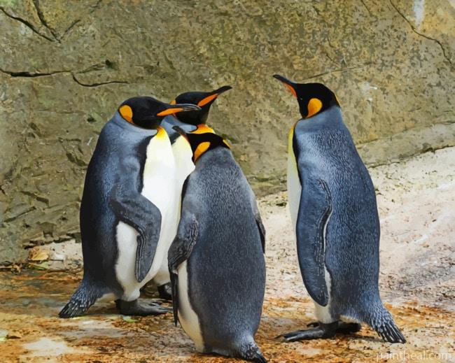 Penguin Birds Painting by Numbers kits.jpg