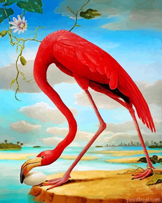 Pink Flamingo Painting by Numbers kits.jpg
