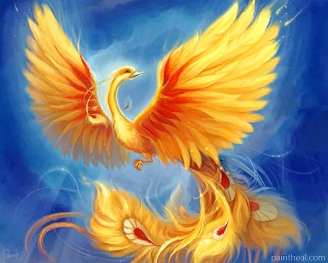 Rising Phoenix Painting By Numbers Kits