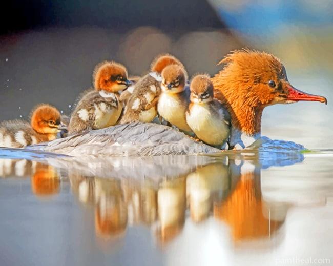 Lake Ducks Painting By Numbers Kits