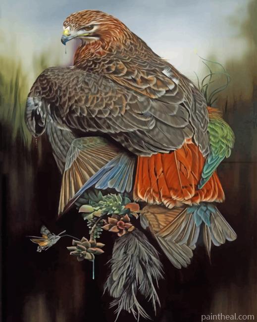 Brooding Bird Painting By Numbers Kits