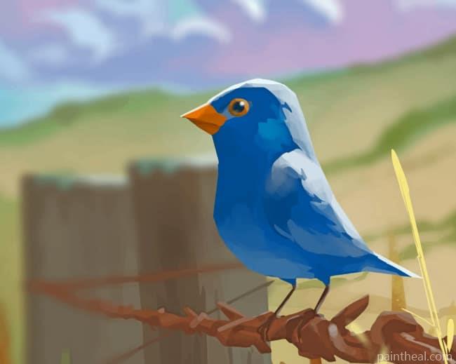 Bird On Wire Painting By Numbers Kits