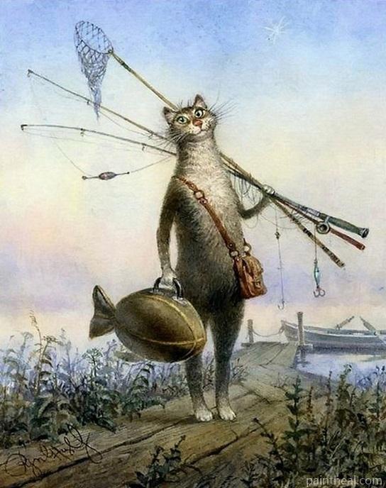 Fisher Cat Art Painting By Numbers Kits