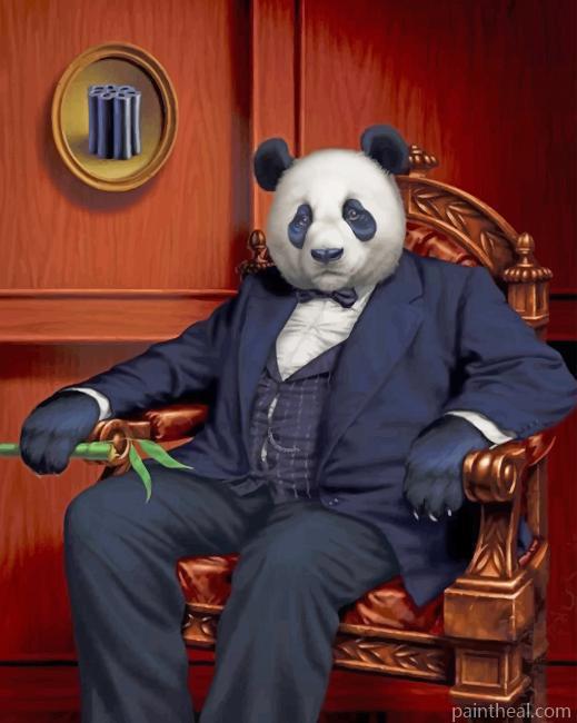 Mr Panda Painting By Numbers Kits