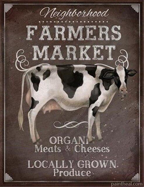 Cow Poster Painting By Numbers Kits