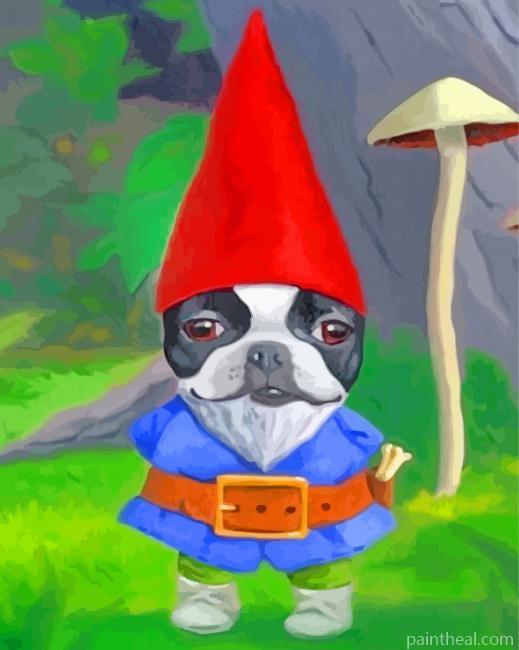 Dwarf Dog Painting By Numbers Kits