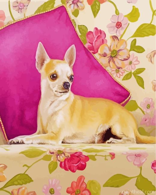 Chihuahua Dog Painting By Numbers Kits
