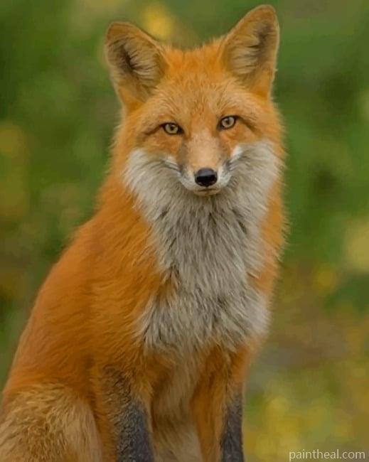 Red Fox Animal Painting By Numbers Kits