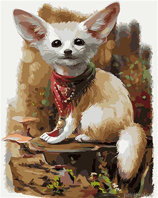 Fennec Fox Painting By Numbers Kits