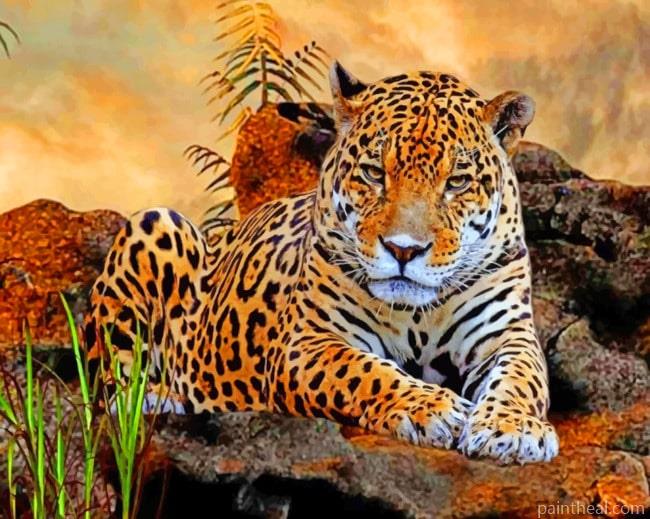Leopard Animal Painting By Numbers Kits
