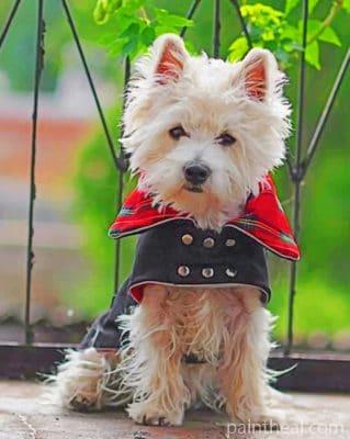 Vampire Westie Painting By Numbers Kits