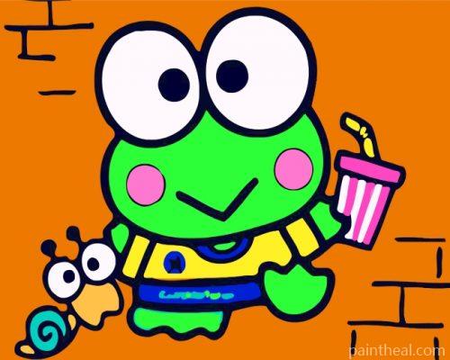 Cute Frog Painting By Numbers Kits