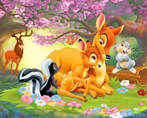 Walt Disney Bambi Painting By Numbers Kits