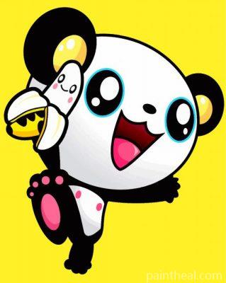 Happy Panda Painting By Numbers Kits