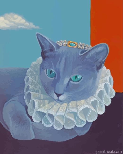 Royal Russian Blue Painting By Numbers Kits