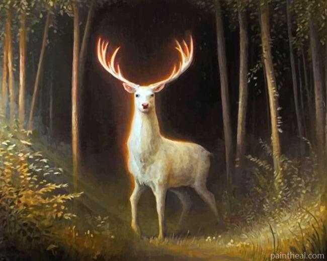White Stag Painting By Numbers Kits