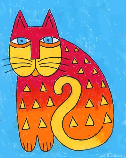 Laurel Burch Cat Painting By Numbers Kits