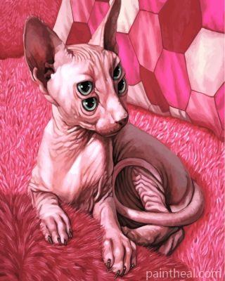 Pink Sphinx Painting By Numbers Kits