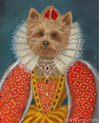 Yorkie Dog Painting By Numbers Kits