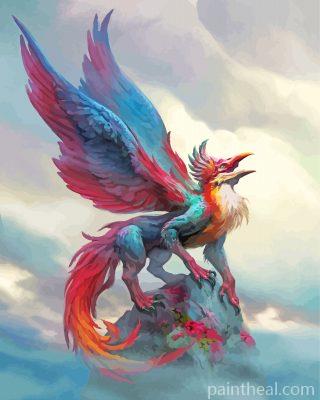 Fantasy Griffin Painting By Numbers Kits