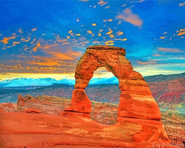 Arches National Park Painting By Numbers Kits