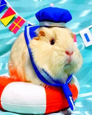 Guinea Pig Sailor Painting By Numbers Kits