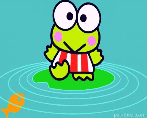Green Frog Painting By Numbers Kits