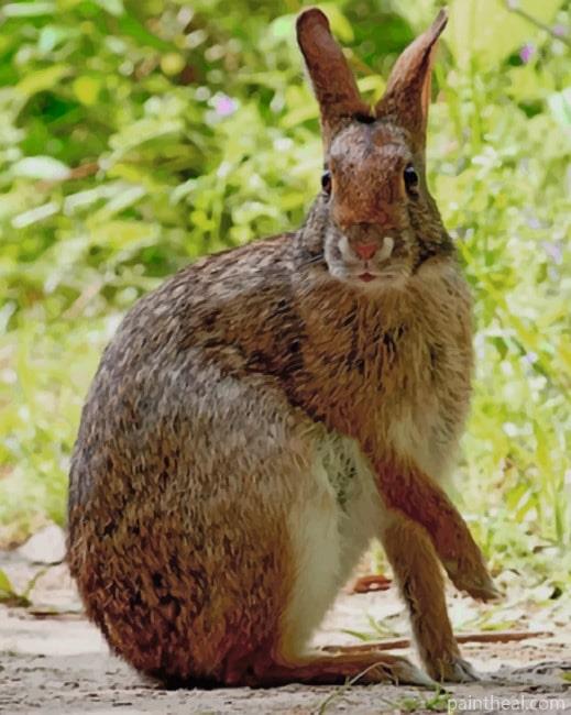 Swamp Rabbit Painting By Numbers Kits