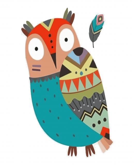 Aesthetic Owl Painting By Numbers Kits