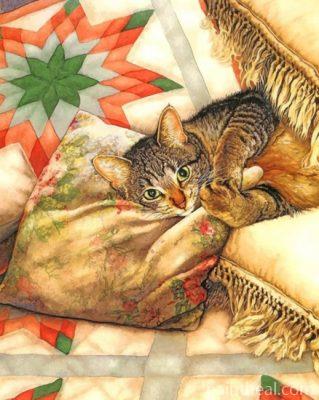 Cat Chilling Painting By Numbers Kits
