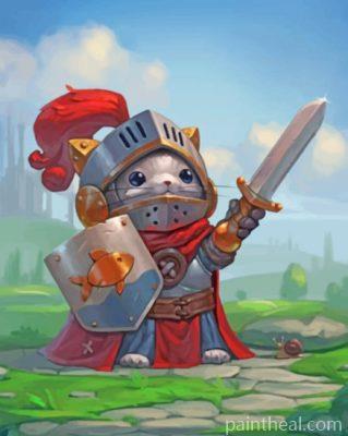 Brave Mouse Painting By Numbers Kits
