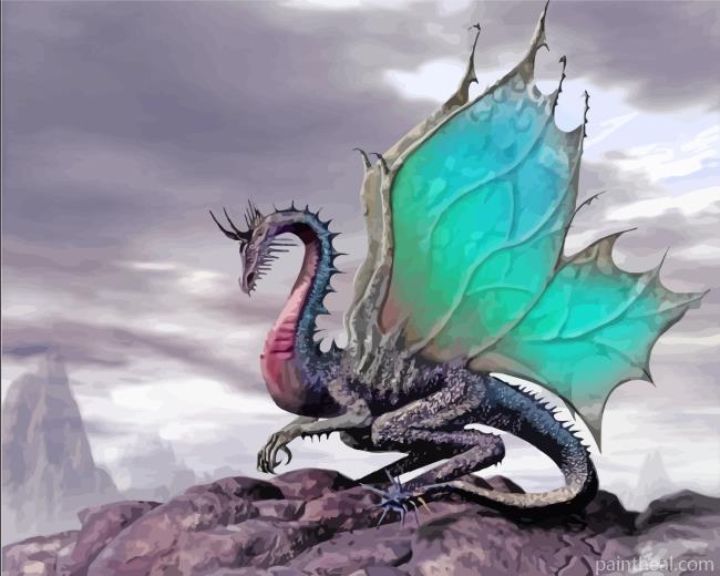 Fantasy Dragon Painting By Numbers Kits
