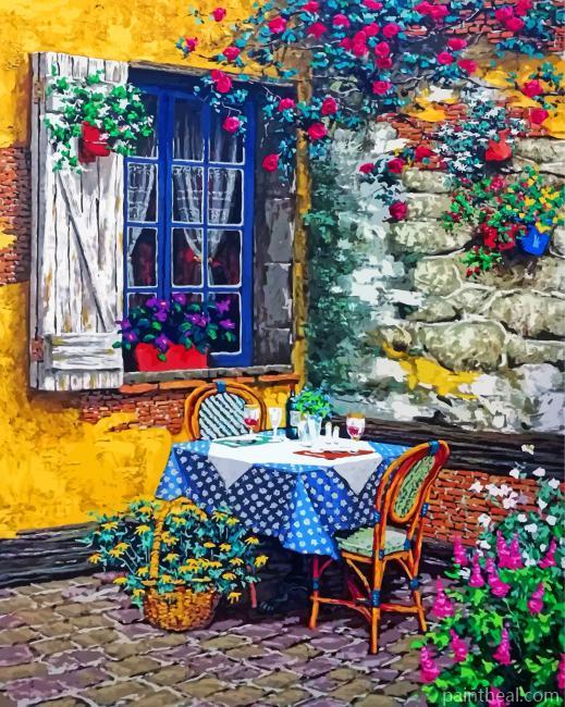 Aesthetic Home Garden Painting By Numbers Kits