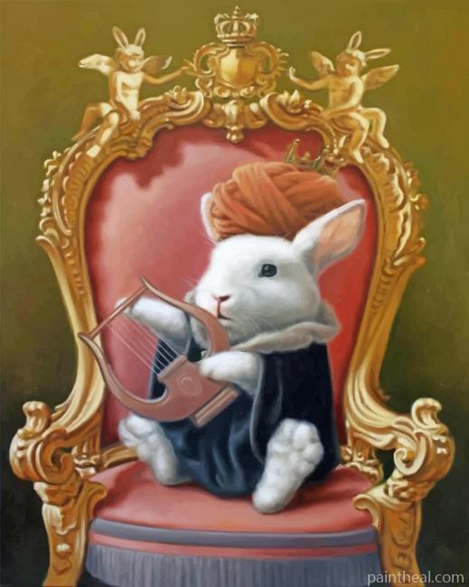 Mr Rabbit Painting By Numbers Kits