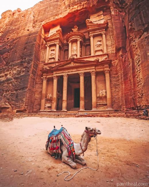Jordan Petra Painting By Numbers Kits