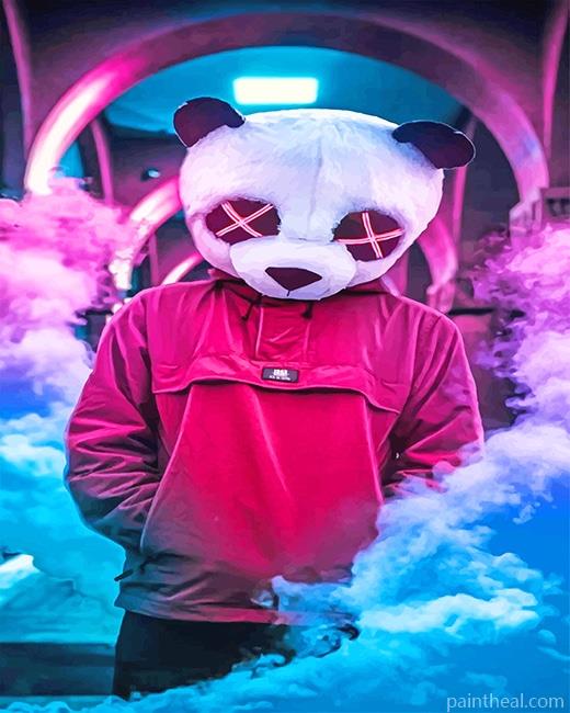 Dope Neo Panda Painting By Numbers Kits