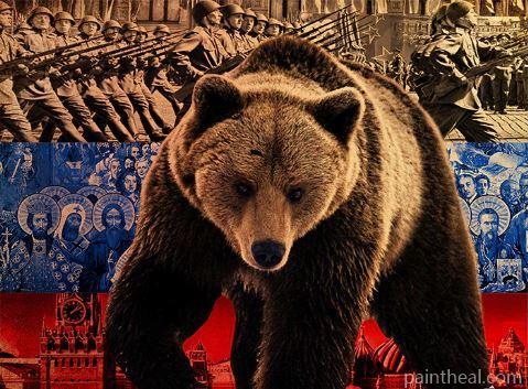 The Russian Bear Painting By Numbers Kits