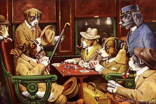 His Station and Four Aces Painting By Numbers Kits