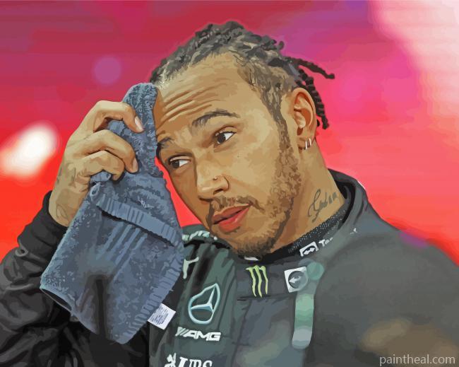 Cool Lewis Hamilton Painting By Numbers Kits