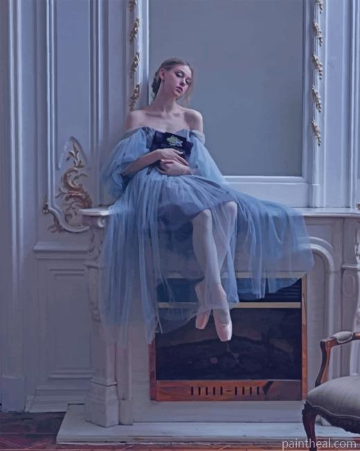 Lonely Ballerina Painting By Numbers Kits