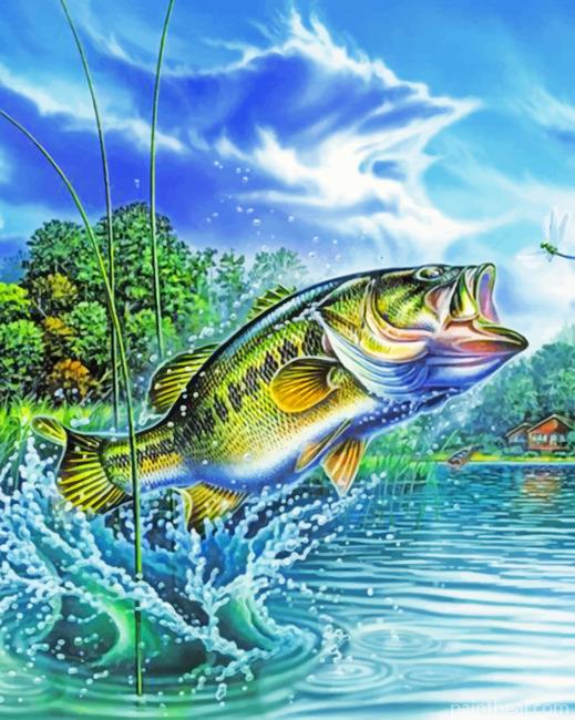 Fly Fishing Artwork Painting By Numbers Kits