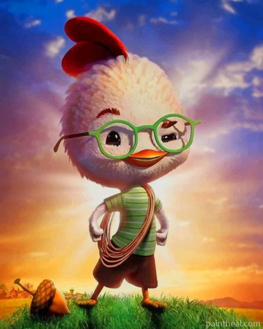 Crazy Baby Chicken Painting By Numbers Kits