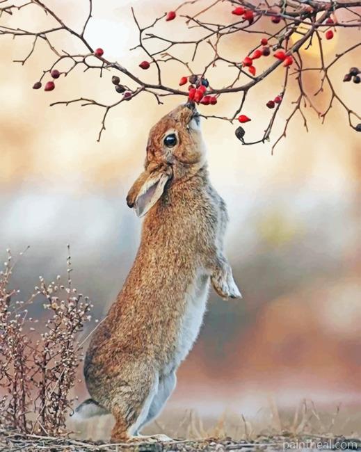 Hare Painting By Numbers Kits