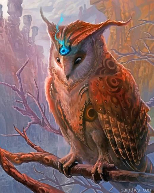 Giant Owl Painting By Numbers Kits