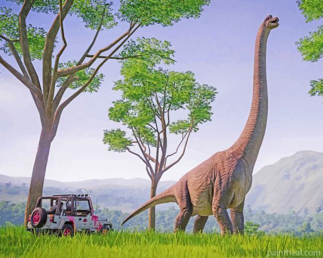 Jurassic Park Painting By Numbers Kits