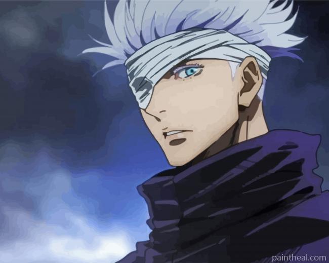 Jujutsu Kaisen Anime Character Painting By Numbers Kits
