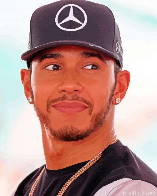 Lewis Hamilton Painting By Numbers Kits