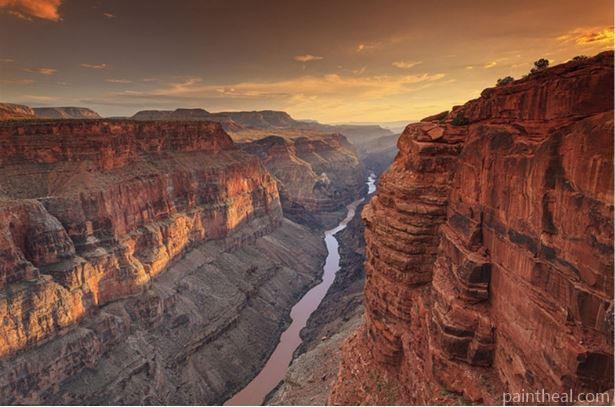 Grand Canyon National Park Rivers Painting By Numbers Kits