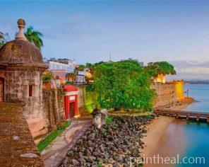 San Juan Puerto Rico Painting By Numbers Kits