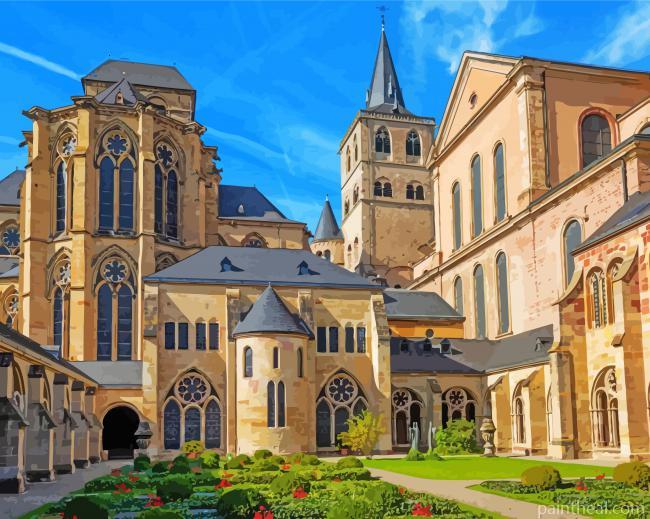 Trier Saint Peters Cathedral Painting By Numbers Kits